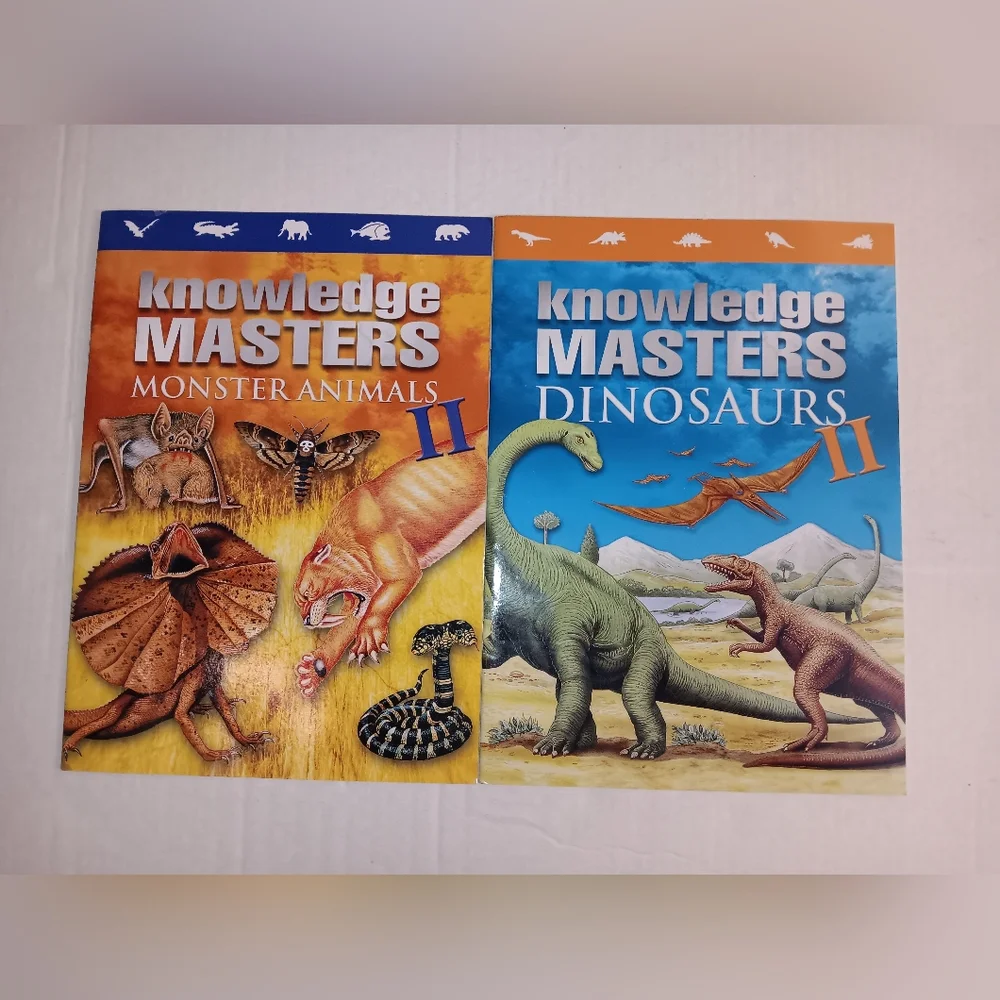 Knowledge Masters Book Set Monster Animals Dinosaurs